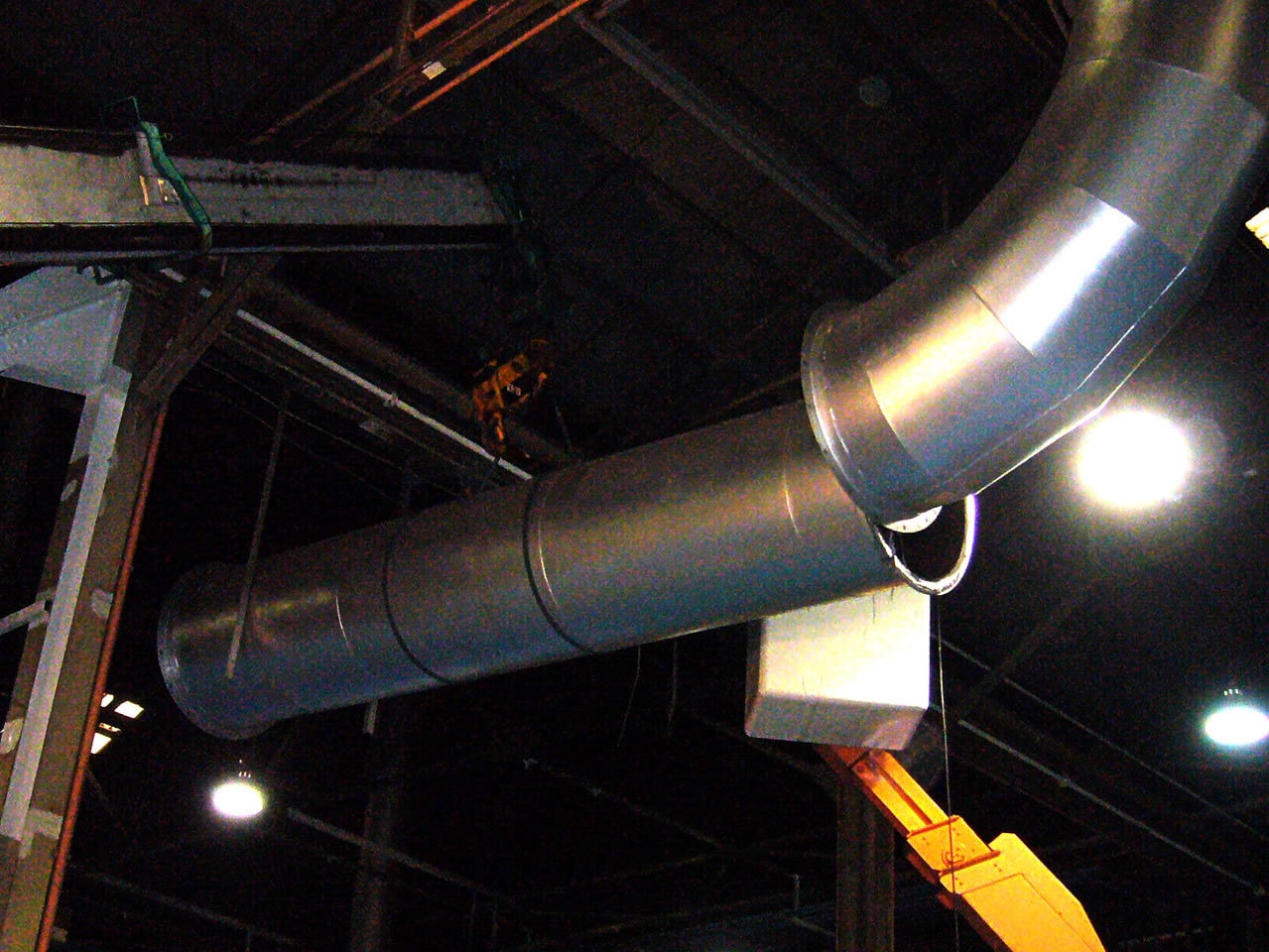 空調ダクト切替